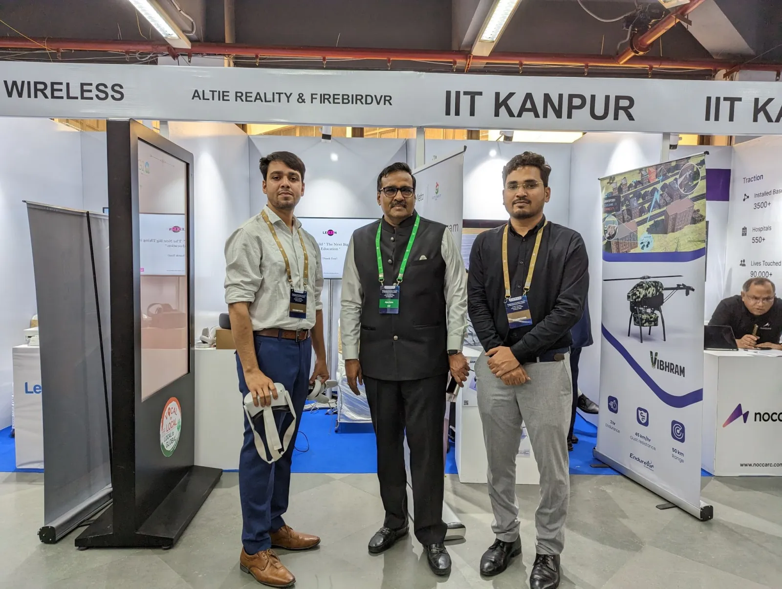 Altie Reality at the ITU Area Office inauguration in New Delhi